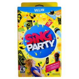 Sing Party [Microphone Bundle] (Nintendo Wii U)