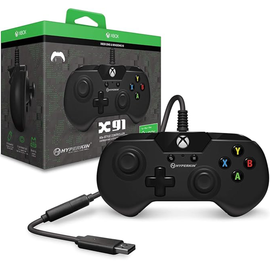 Black X91 Wired Controller for Xbox One [Hyperkin] (Xbox One)