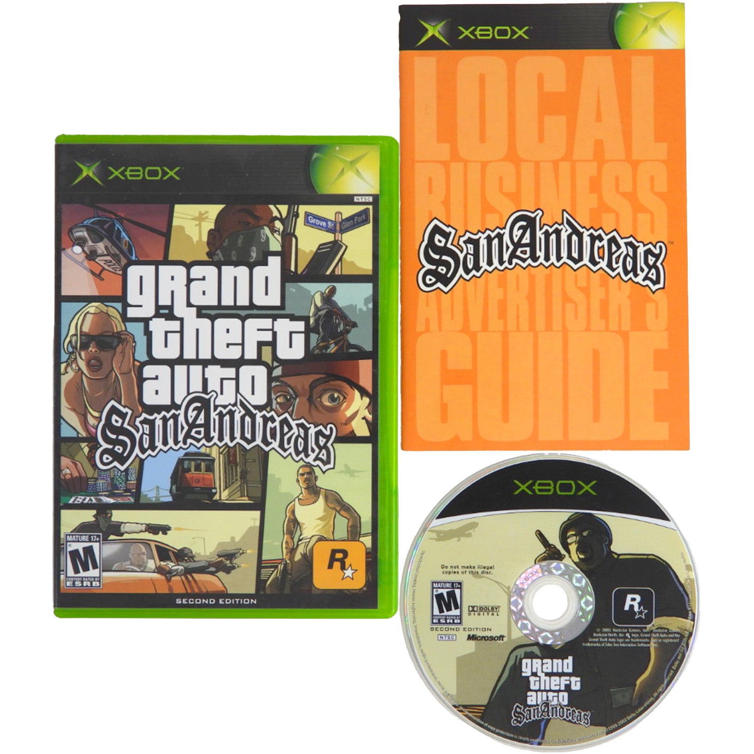 Grand Theft Auto San Andreas [Second Edition] (Xbox)