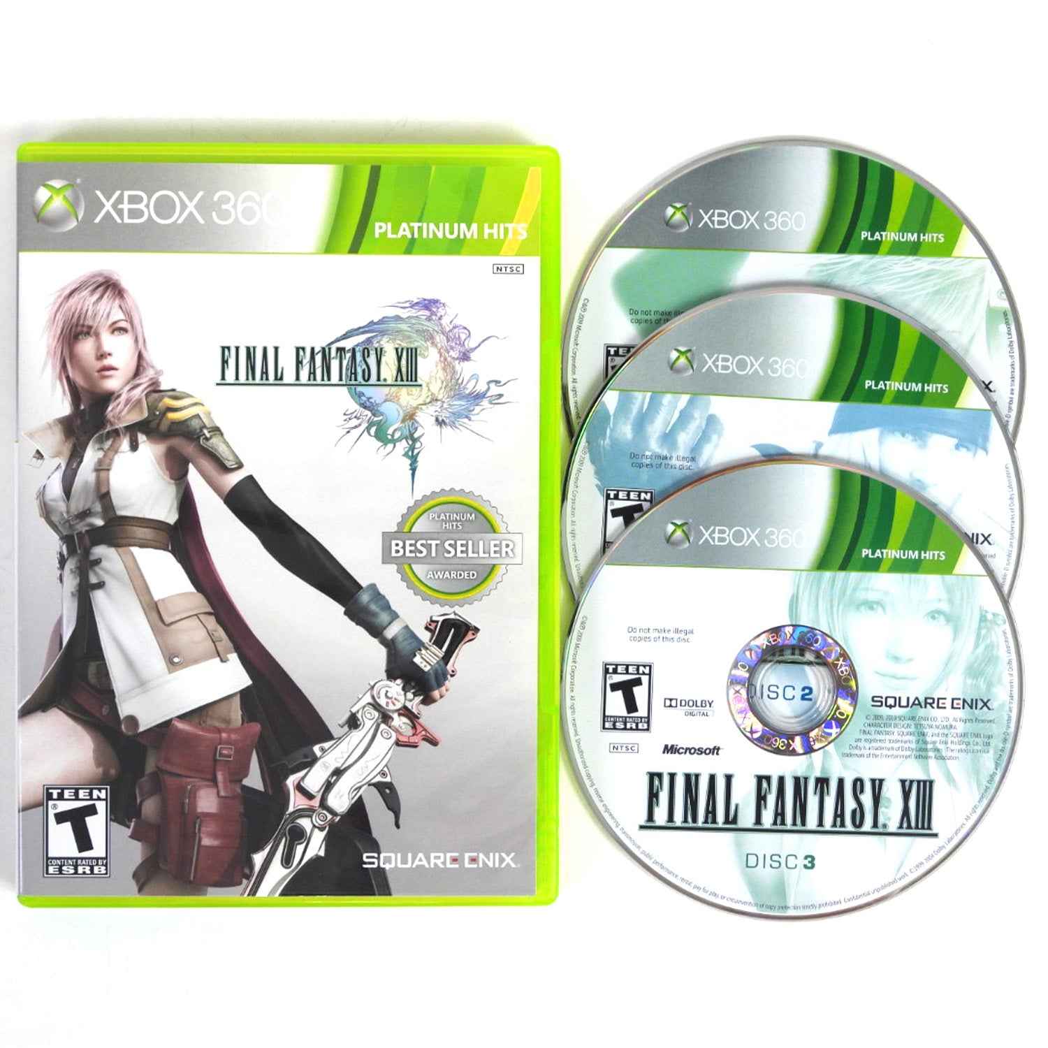 Final Fantasy XIII, la cover PAL non cita nessun contenuto scaricabile Final Fantasy XIII, la cover PAL non cita nessun contenuto scaricabile