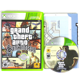 Grand Theft Auto San Andreas [Platinum Hits] [Green Box] (Xbox 360)