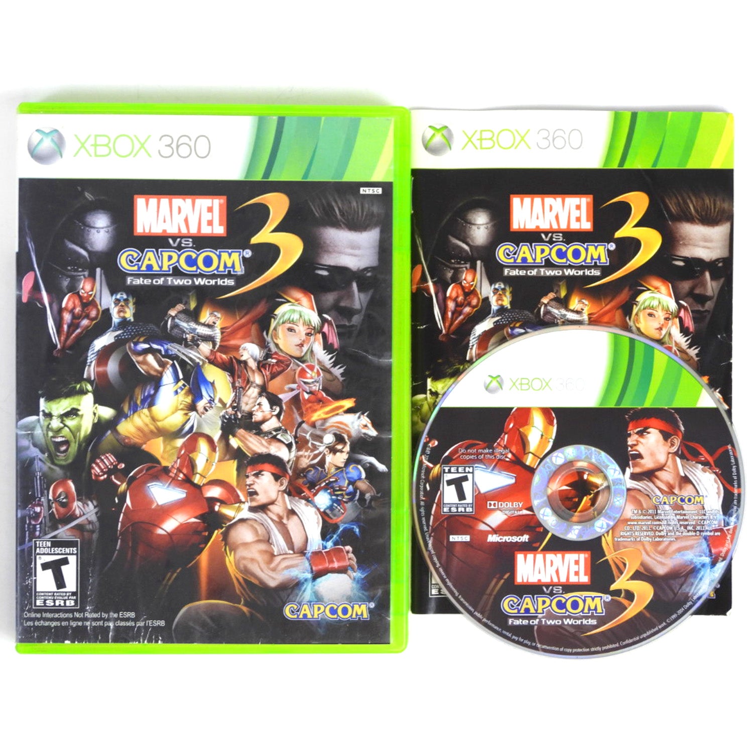 Marvel vs. Capcom 3: Fate of two Worlds (Xbox 360) – Retro MTL