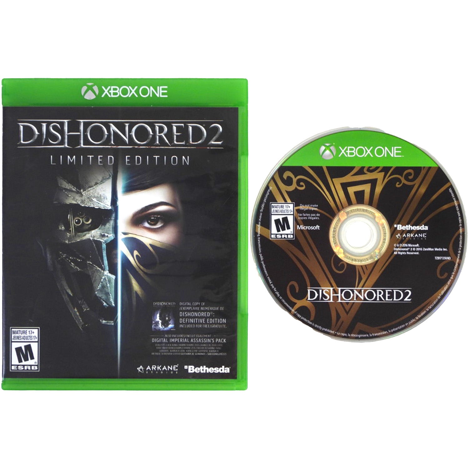 Dishonored 2 [Limited Edition] (Xbox One)