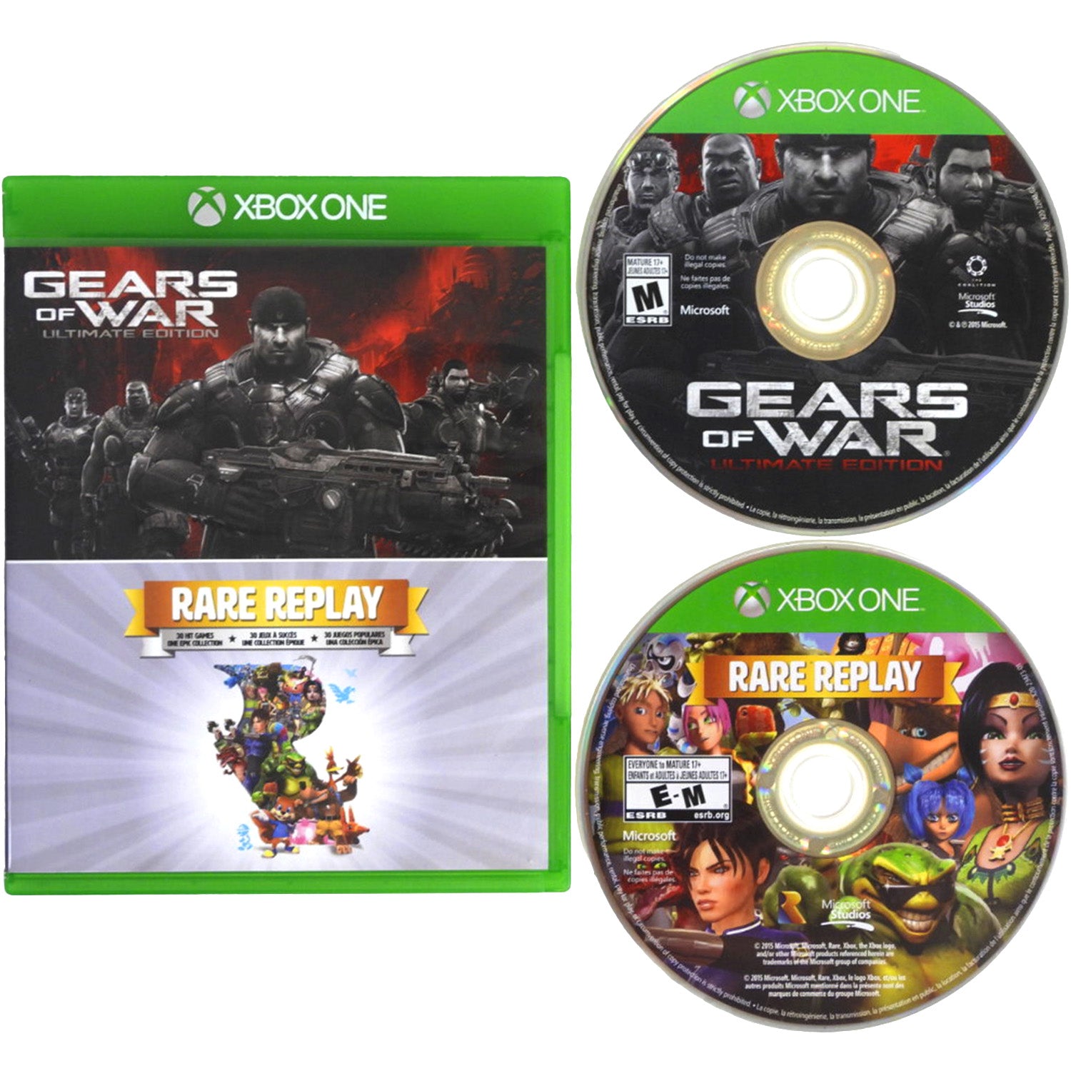 Gears of War [Ultimate Edition] and Rare Replay (Xbox One)