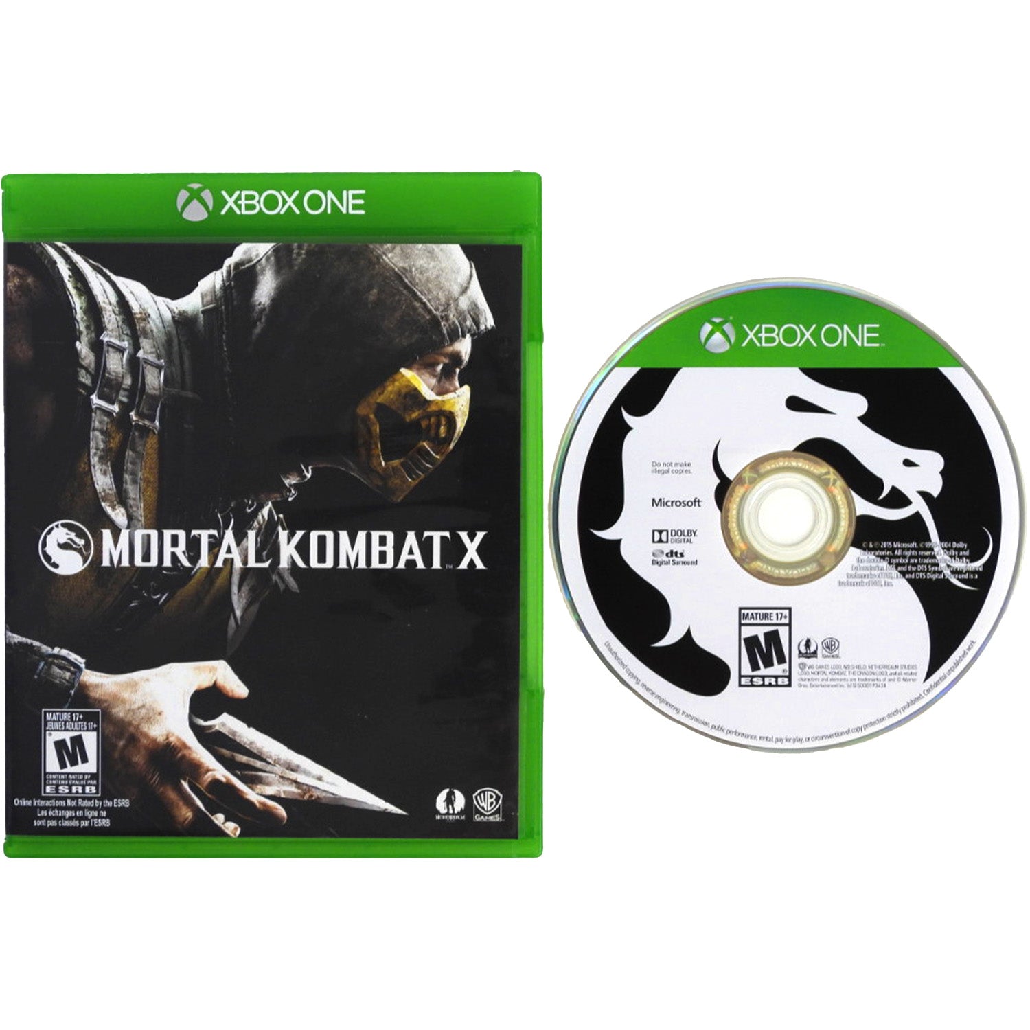 Mortal Kombat X 10 (Xbox One)