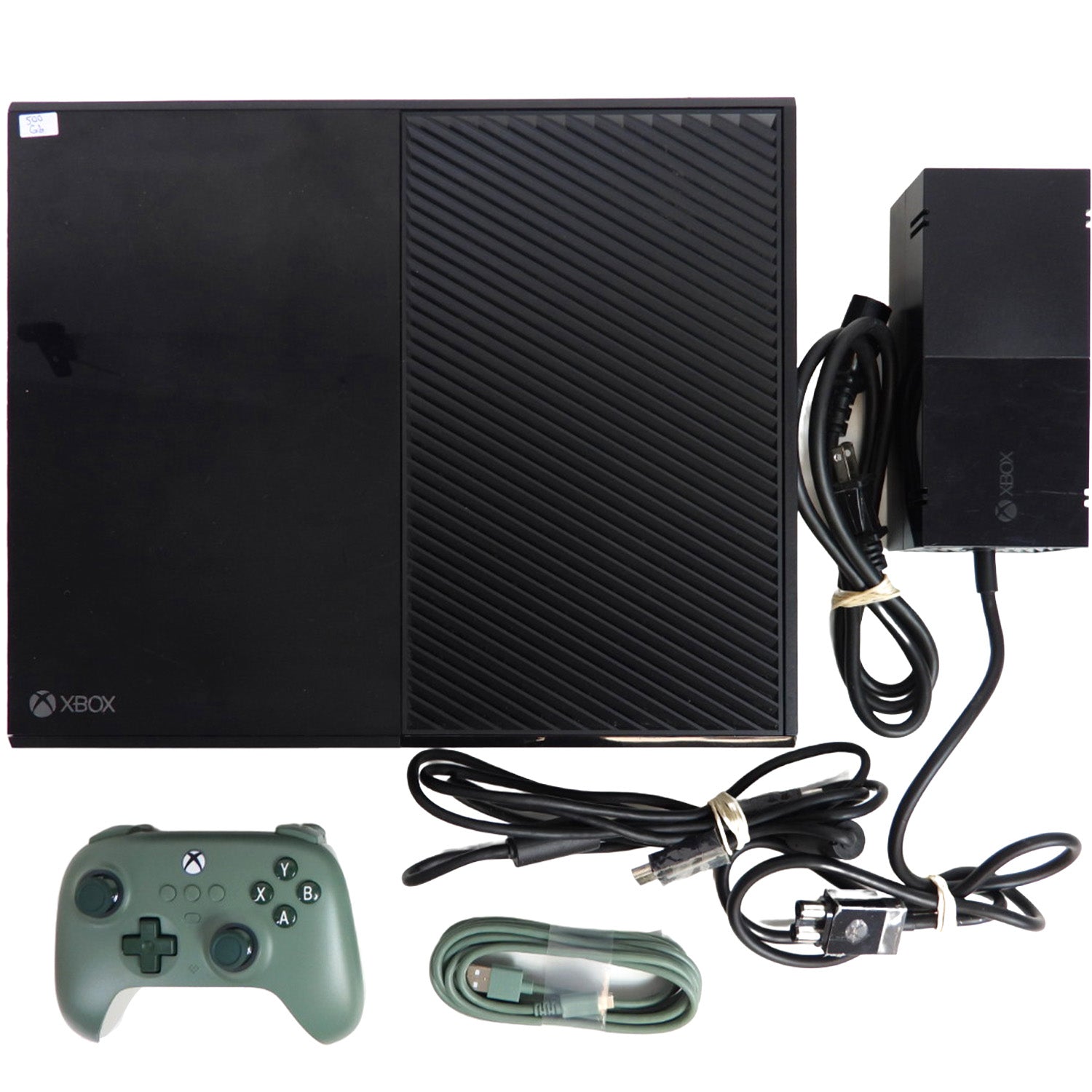 Xbox One System 500 GB Black with Unofficial Wired Controller – Retro MTL