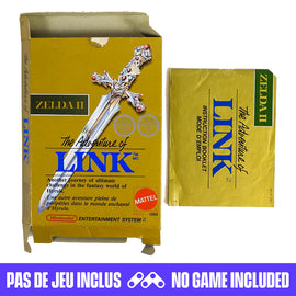 Zelda II 2 The Adventure Of Link [Mattel] [CAN Version] [Box] (Nintendo / NES)