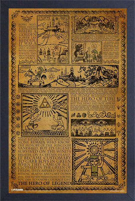 Cadre The Legend of Zelda Wind Waker Story of the Hero