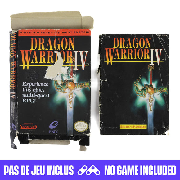 Dragon Warrior IV 4 [Box] (Nintendo / NES)