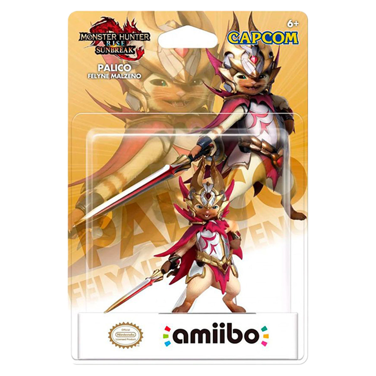 Palico Felyne Malzeno - Monster Hunter Rise Sunbreak Series (Amiibo)