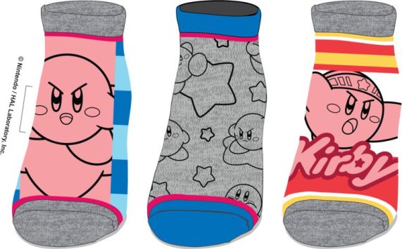 Womens 3-Pack Kirby Ankle Socks