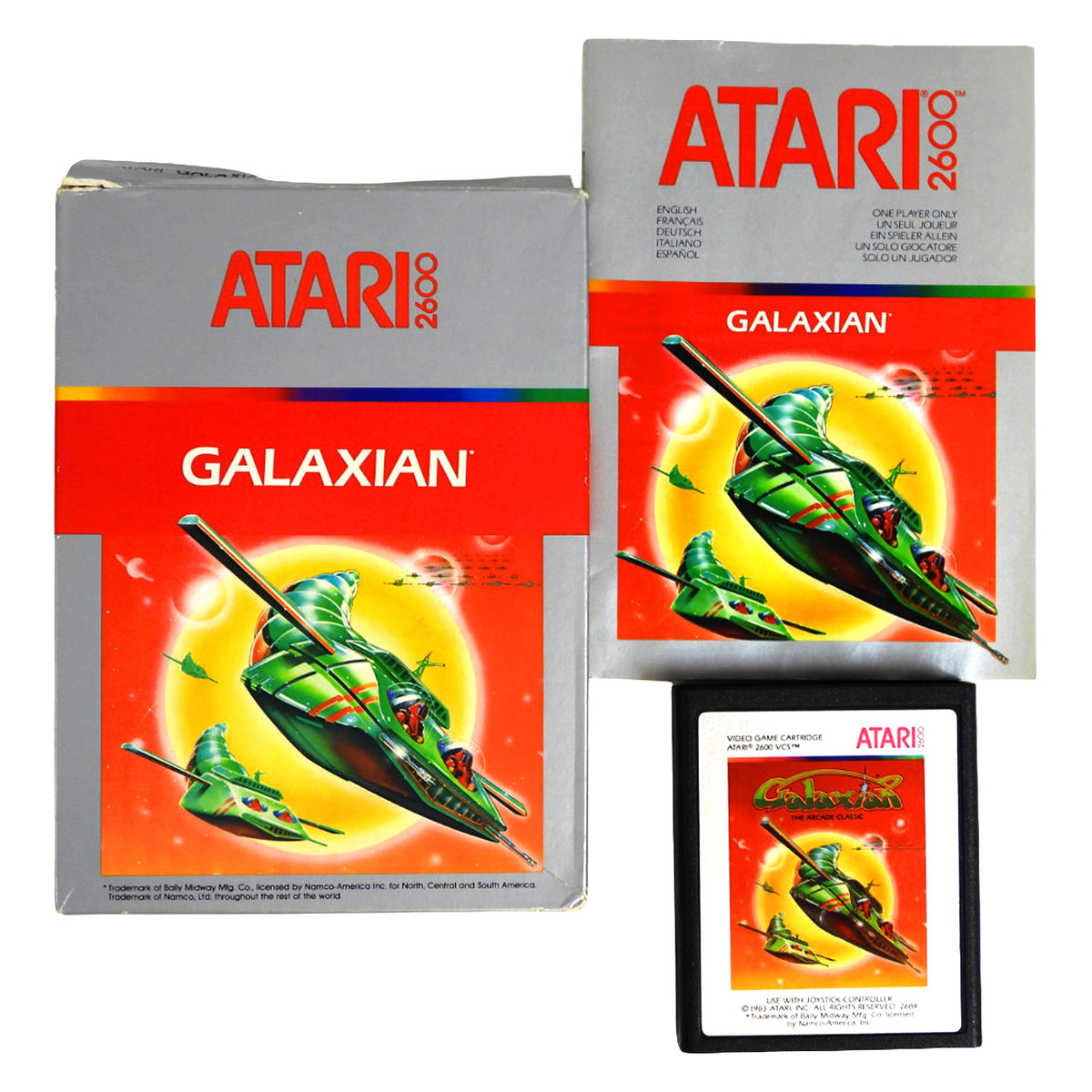 Galaxian [Silver Label] (Atari 2600)