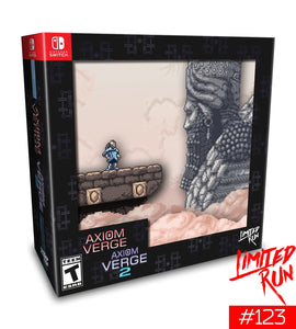 Axiom Verge 1 + 2 Dual Pack [Collector's Edition] [Limited Run Games] (Nintendo Switch)