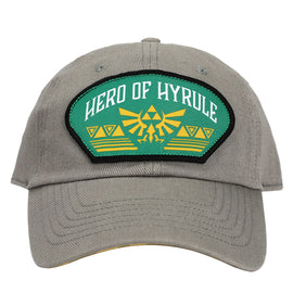 Casquette The Legend of Zelda avec logo Hyrule et Link brodé