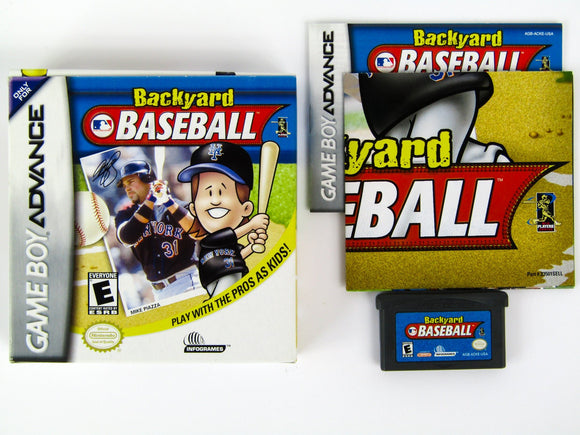 Backyard Baseball (Game Boy Advance / GBA)