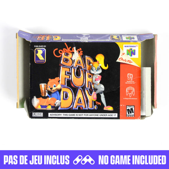 Conker's Bad Fur Day [Box] (Nintendo 64 / N64)