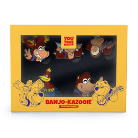 Ensemble De 5 Épinglettes Banjo-Kazooie [Youtooz]