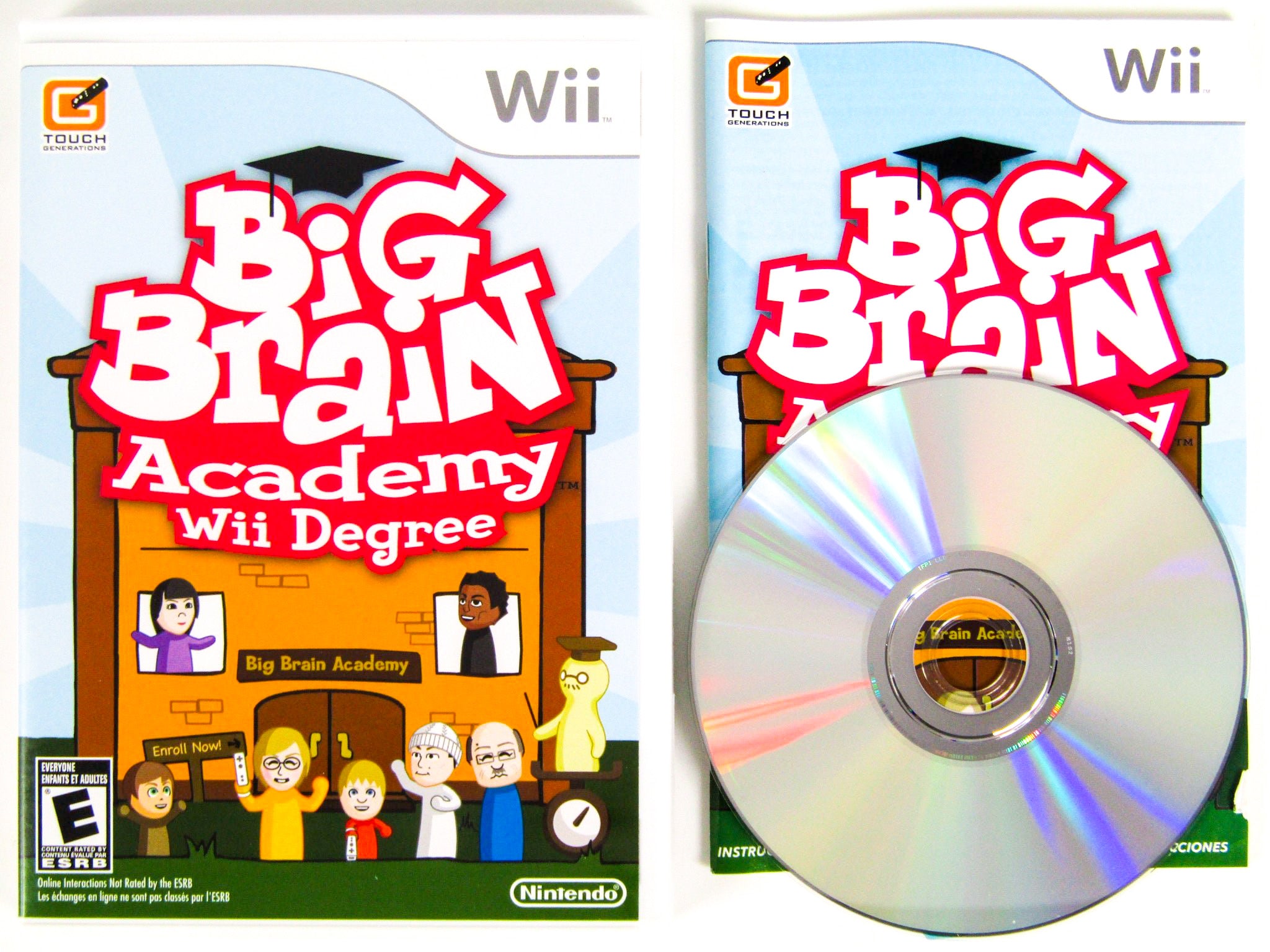 Big Brain Academy Wii Degree (Nintendo Wii) RetroMTL