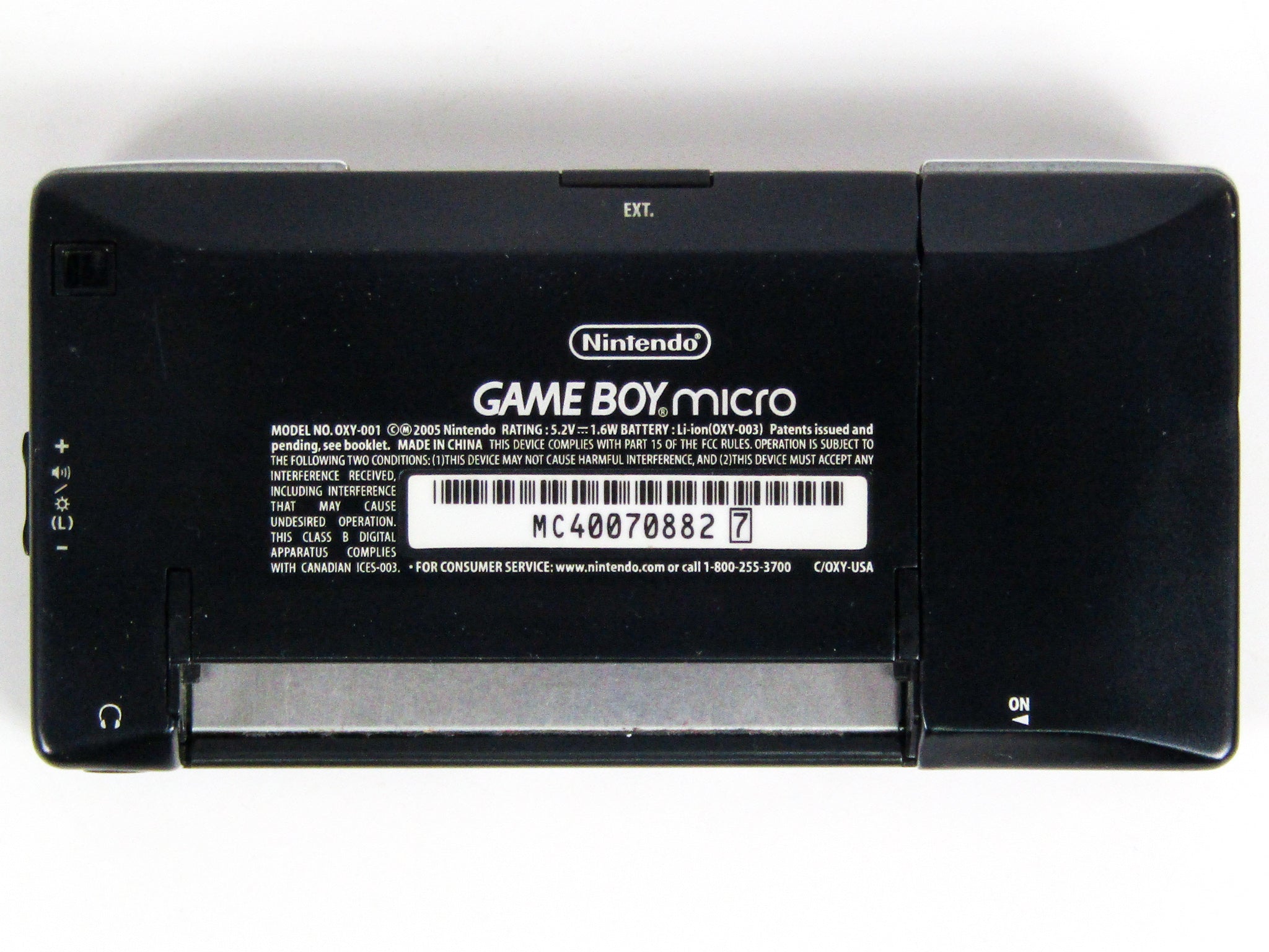 Nintendo Game Boy Micro System Black (GBA) – Retro MTL