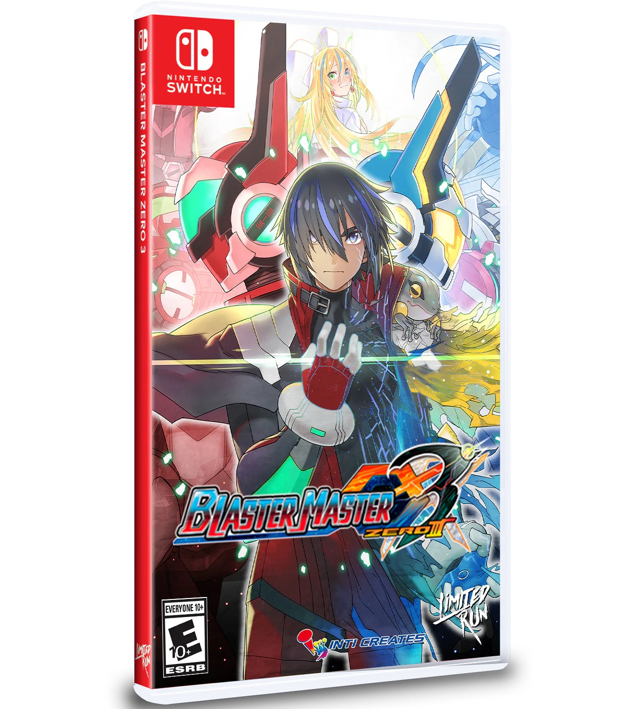 Outlets Blaster Master Zero Trilogy Nintendo Switch Slipcover Slipcase Limited Run Games