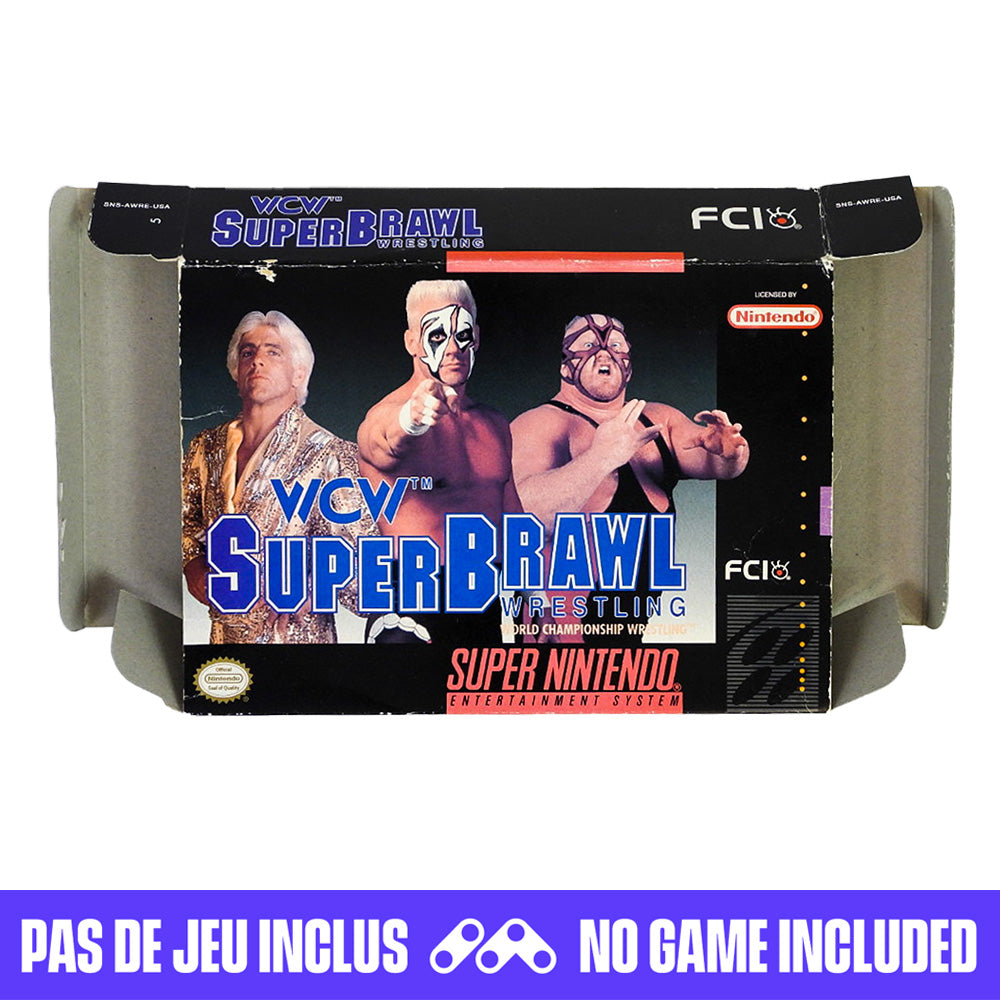 WCW Superbrawl Wrestling [Box] (Super Nintendo / SNES)