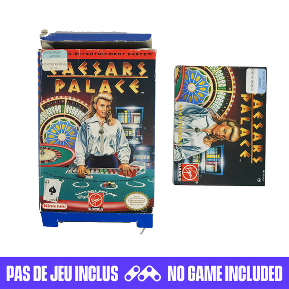 Caesar's Palace [Box] (Nintendo / NES)