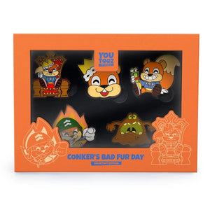 Conker's Bad Fur Day Pin Set [Youtooz]