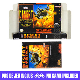 Desert Strike: Return To The Gulf  [Box] (Super Nintendo / SNES)