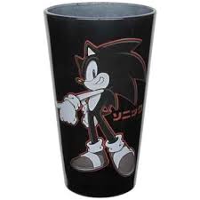 Verre SEGA Sonic Contour Rouge