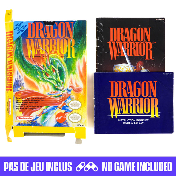 Dragon Warrior [Box] (Nintendo / NES)