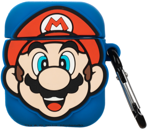Couvercle protecteur pour Airpods Super Mario