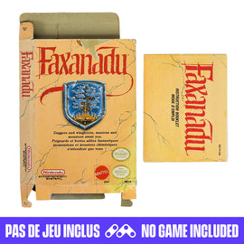 Faxanadu [Box] (Nintendo / NES)