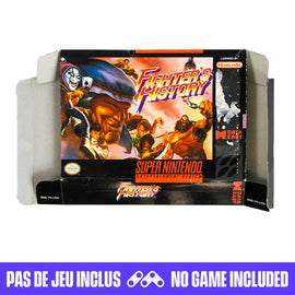 Fighter's History [Box] (Super Nintendo / SNES)