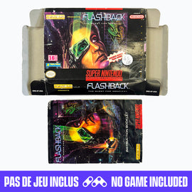 Flashback: The Quest for Identity [Box] (Super Nintendo / SNES)