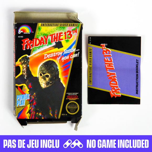 Friday The 13th [Box] (Nintendo / NES)