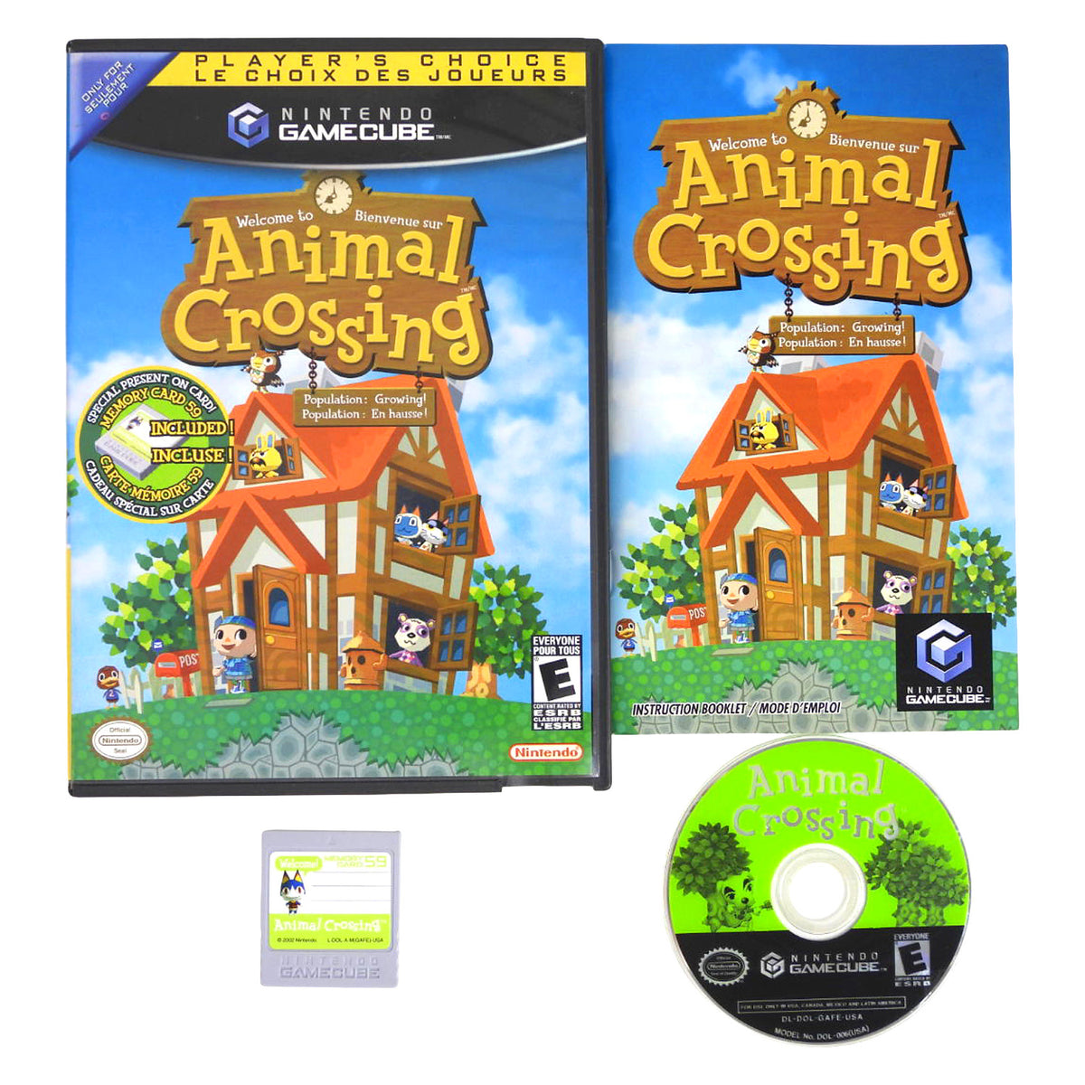 Animal Crossing [Player's Choice] (Nintendo GameCube)