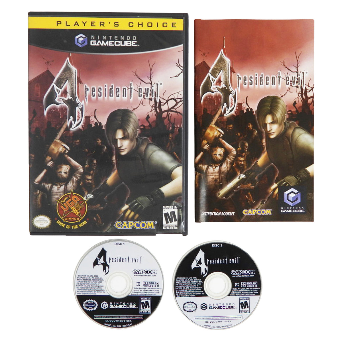 Resident Evil 4 [Player's Choice] (Nintendo GameCube)