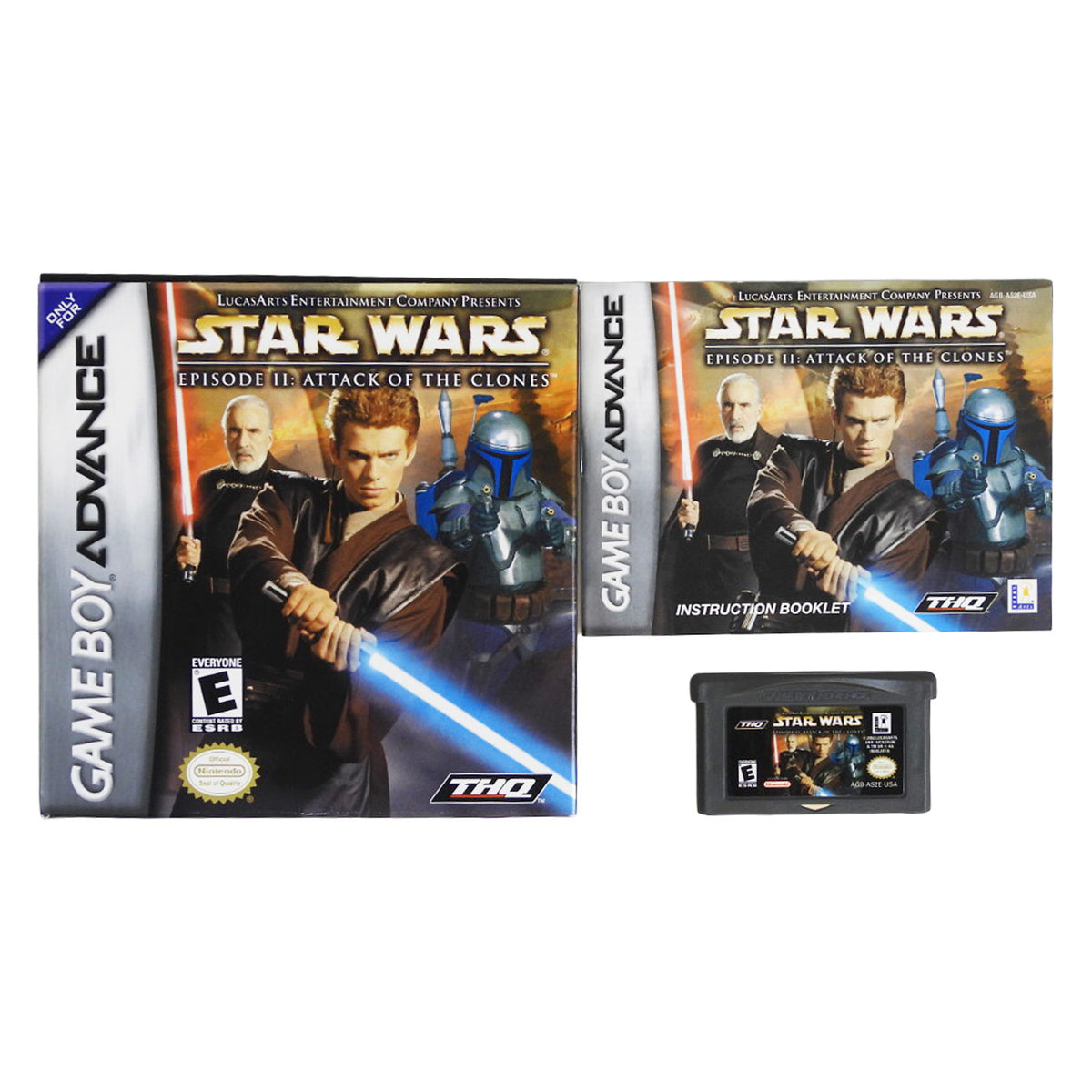 Star Wars Episode II 2: Attack of the Clones (Nintendo Game Boy Advance / GBA)