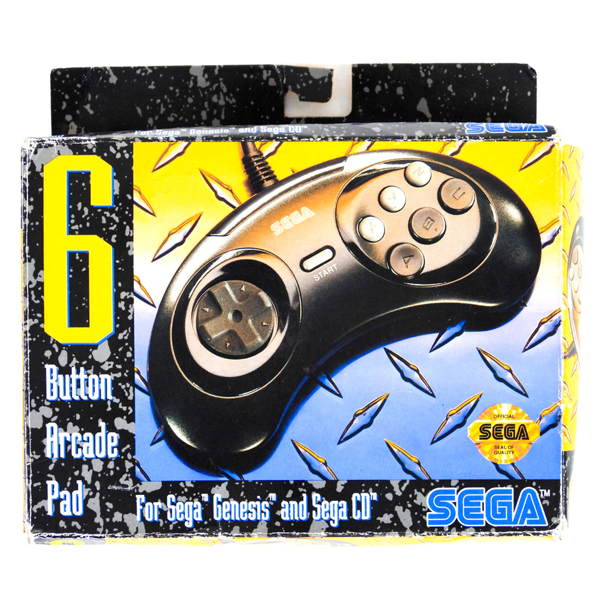 Sega Genesis 6 Button Controller (Sega Genesis)