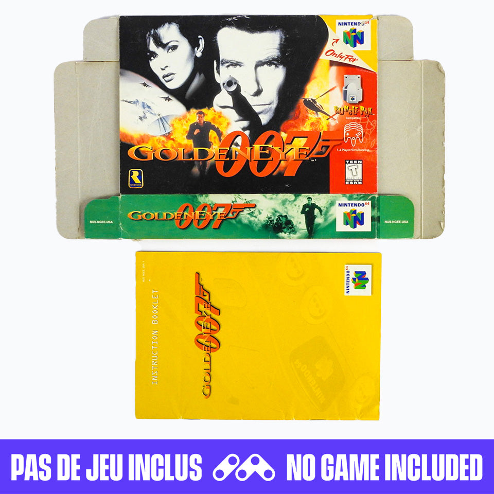 007 GoldenEye [Box] (Nintendo 64 / N64) – Retro MTL