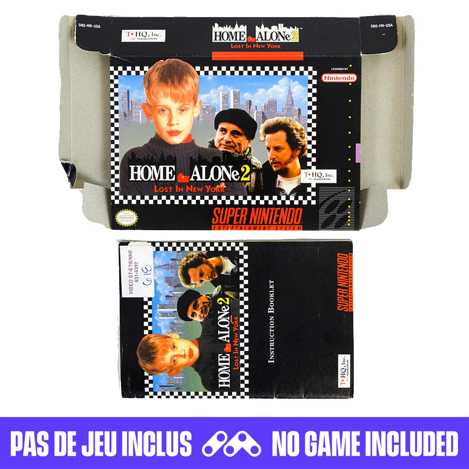 Home Alone 2 Lost In New York [Box] (Super Nintendo / SNES) – Retro MTL
