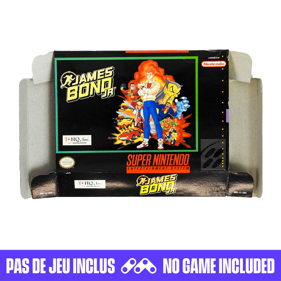 James Bond Jr [Box] (Super Nintendo / SNES) – Retro MTL