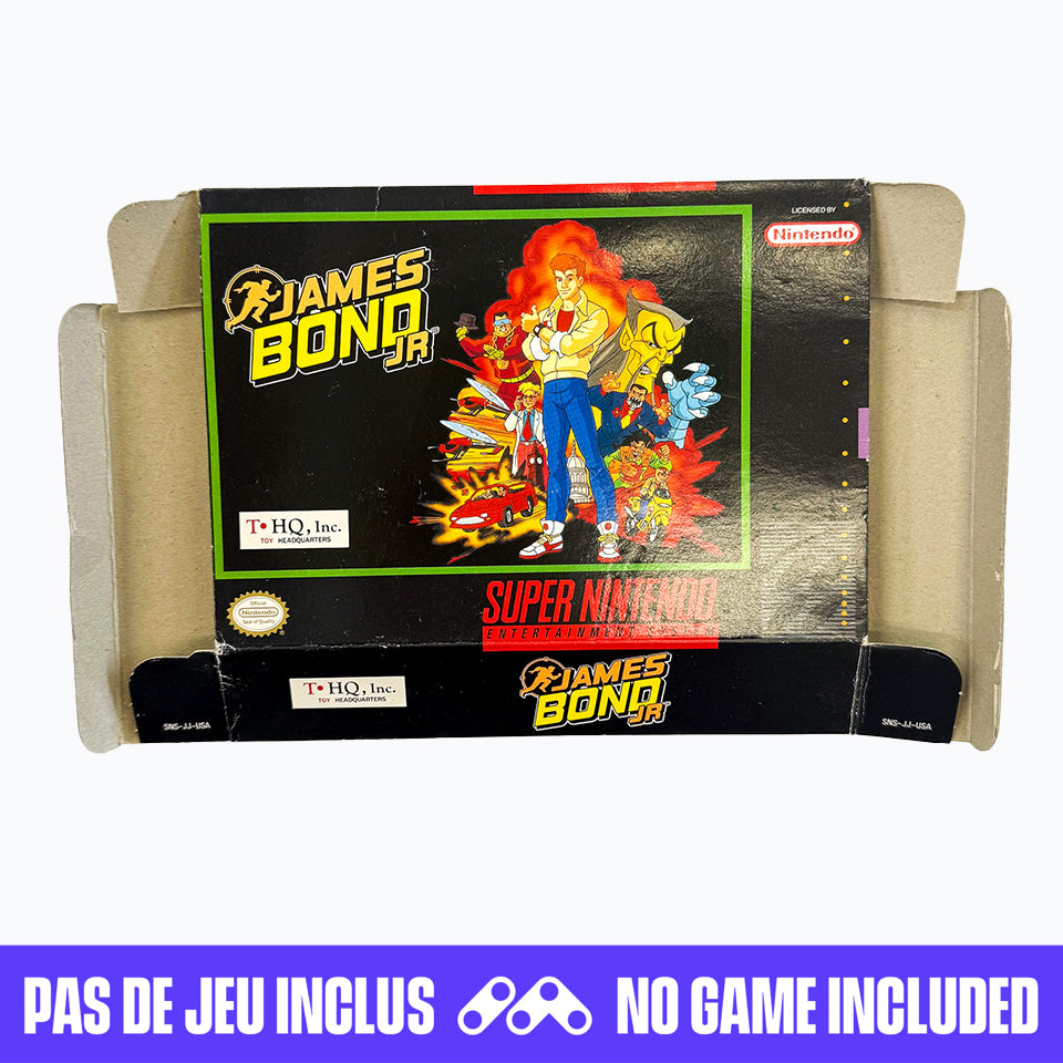 James Bond Jr [Box] (Super Nintendo / SNES) – Retro MTL