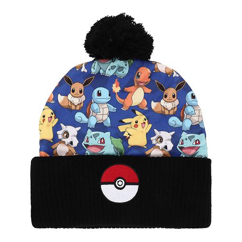 Tuque multi-personnages Pokemon