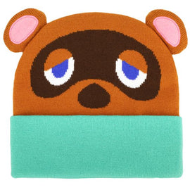 Animal Crossing Tom Nook Face Beanie