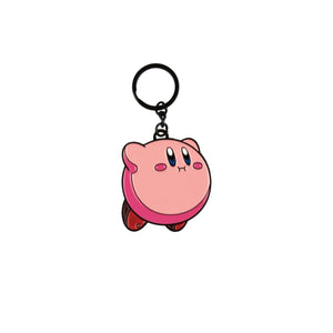 Porte-clés Kirby en métal emaillé