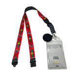 Super Mario Bros Lanyard with Rubber Charm