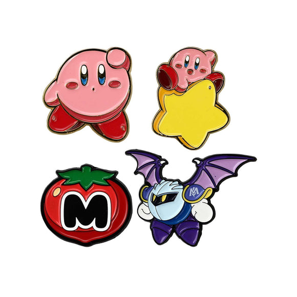 Ensemble de 4 Épinglettes Kirby