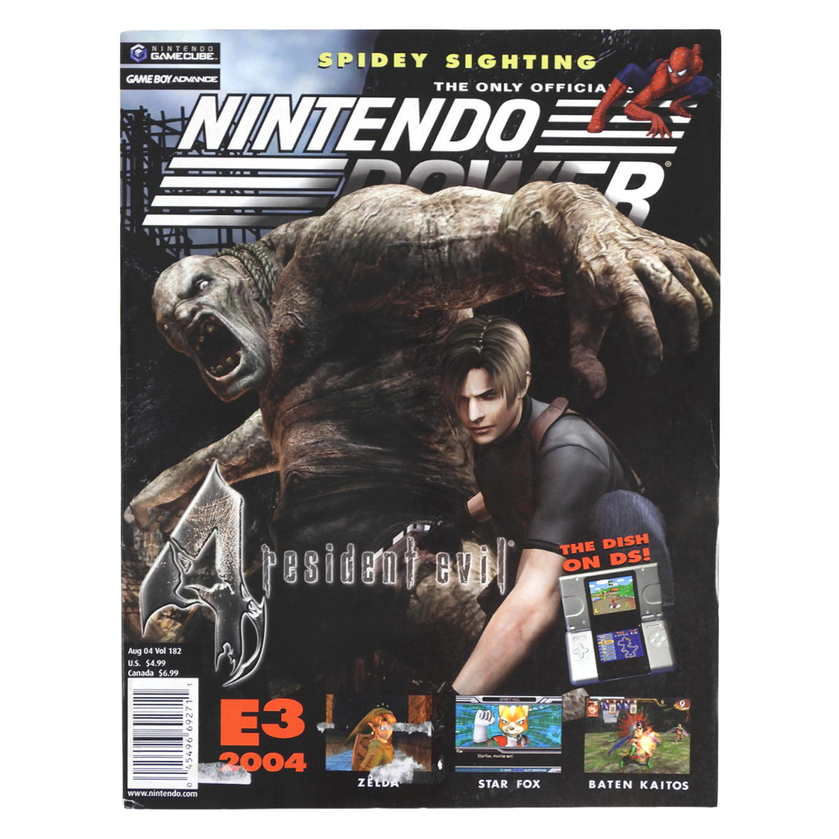 Resident Evil 4 [Volume 182] [Nintendo Power] (Magazines)