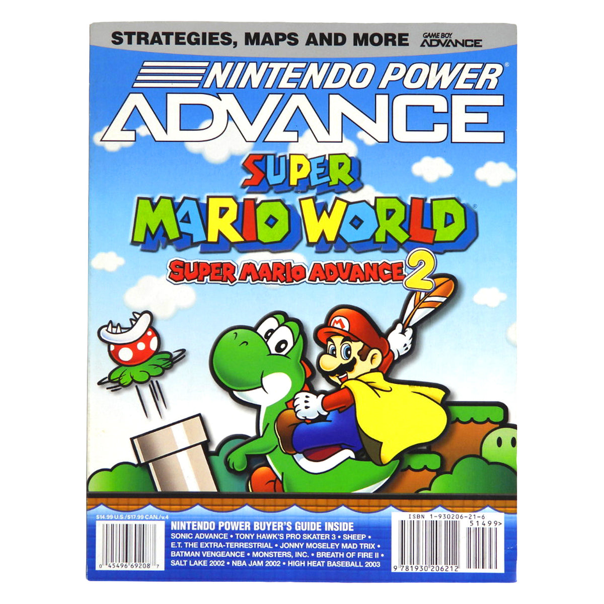 Super Mario World Super Mario Advance 2 [Volume 4] [Nintendo Power] (Magazines)